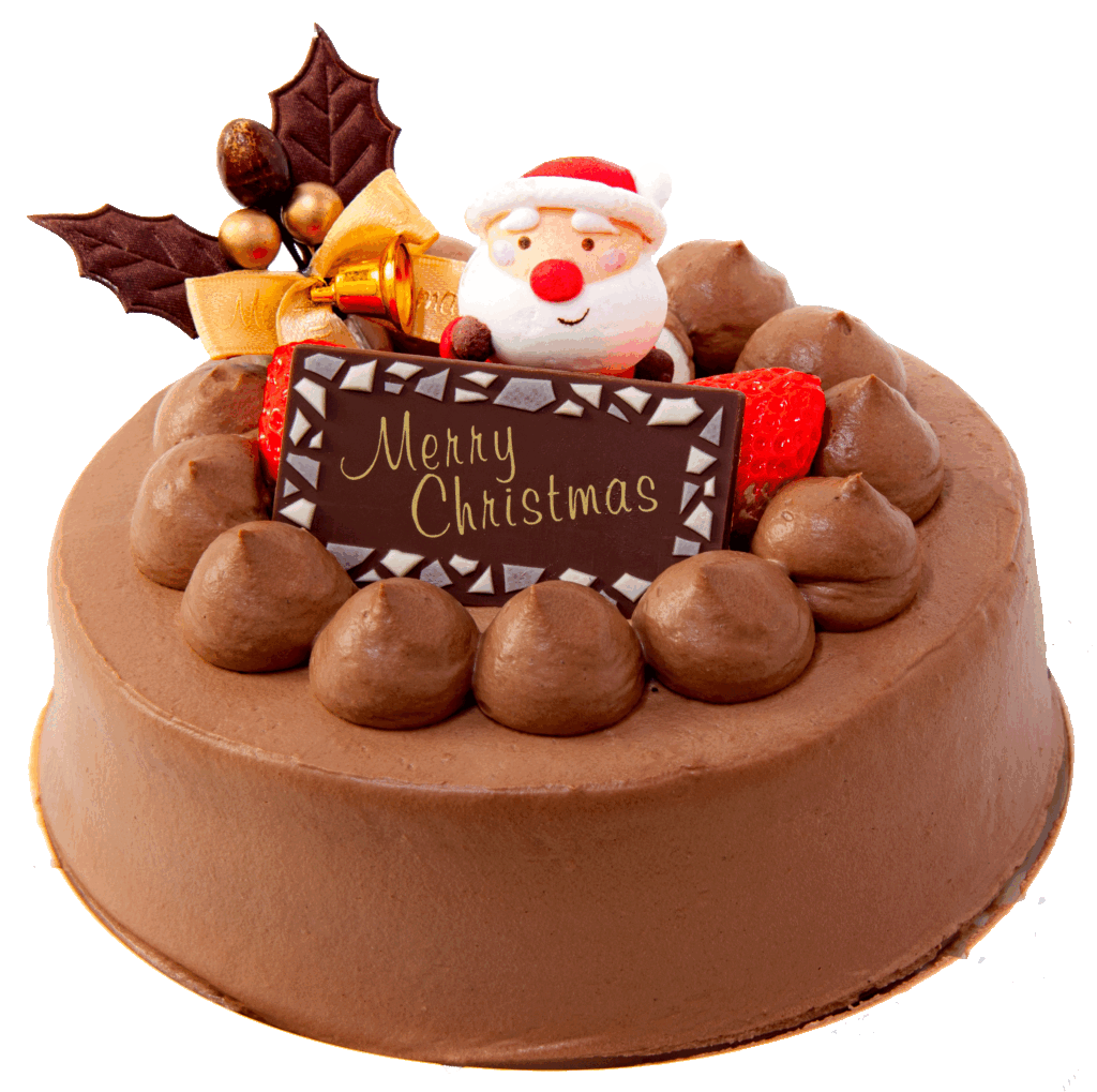 クリスマスケーキ「サンタの生チョコレート」